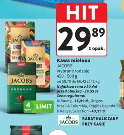 Kawa mielona Jacobs Krönung