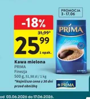 Kawa mielona Prima Finezja