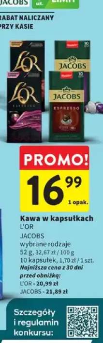 Kawa w kapsułkach Jacobs
