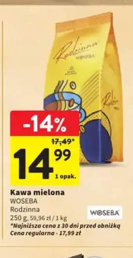 Kawa mielona Woseba Rodzinna