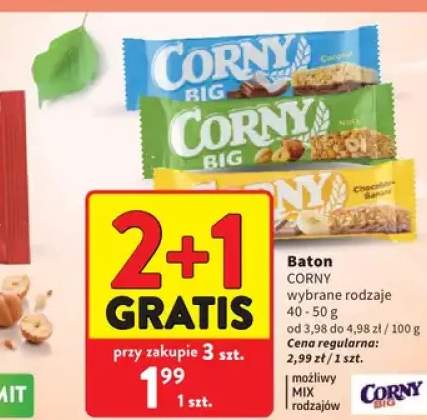 Baton CORNY BIG Nuts