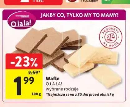 Wafle O LA LA! kakaowe