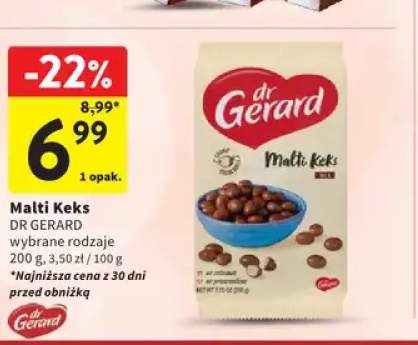 Ciastka Malti Keks DR GERARD
