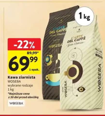 Kawa ziarnista Woseba