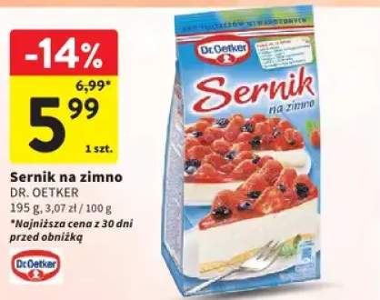 Sernik na zimno Dr.Oetker
