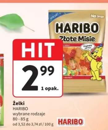 Żelki Złote Misie HARIBO