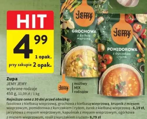Zupa pomidorowa z kurczakiem i ryżem Jemy Jemy