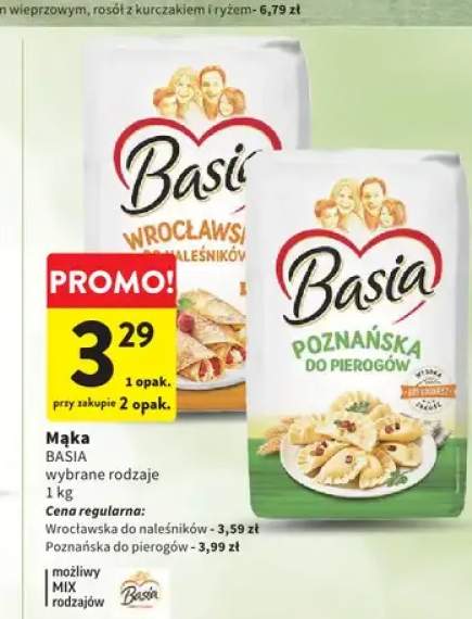 Mąka wrocławska do naleśników Basia