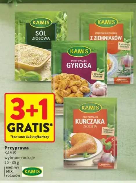 Przyprawa do dań z ziemniaków Kamis