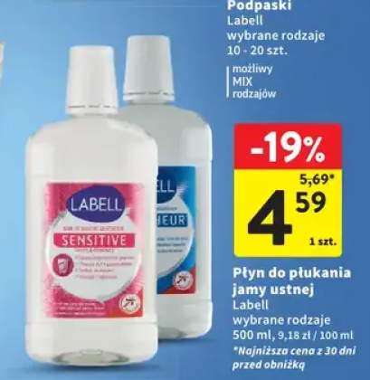 Płyn do płukania jamy ustnej Labell