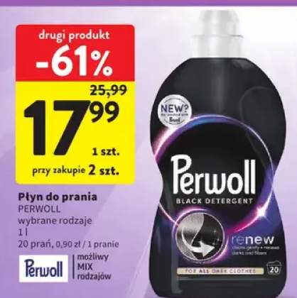 Płyn do prania Perwoll Black Detergent 20 prań