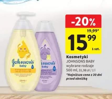 Kosmetyki JOHNSONS BABY