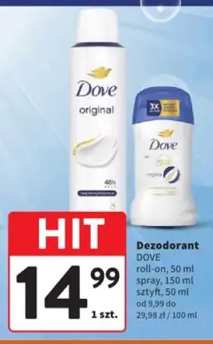 Dezodorant Dove spray