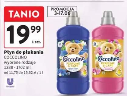 Płyn do płukania Coccolino Perfume & Care Honeysuckle & Sandalwood 56 prań