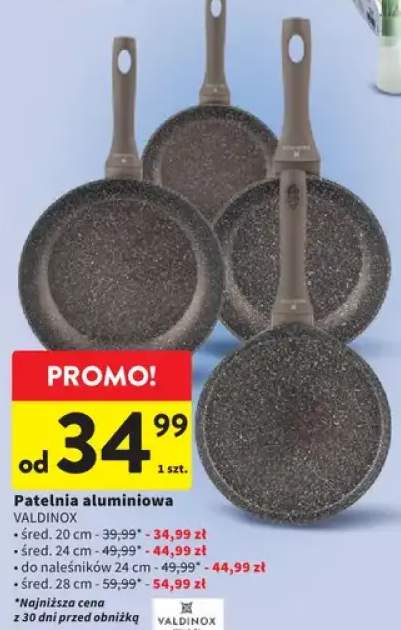 Patelnia aluminiowa VALDINOX śred. 28cm