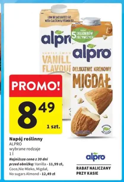 Napój roślinny Alpro Migdał