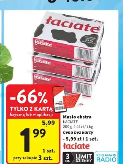 Masło ekstra Łaciate