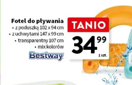 Fotel do pływania Bestway transparentny 107cm