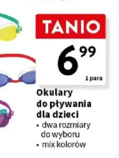 Okulary do pływania dla dzieci