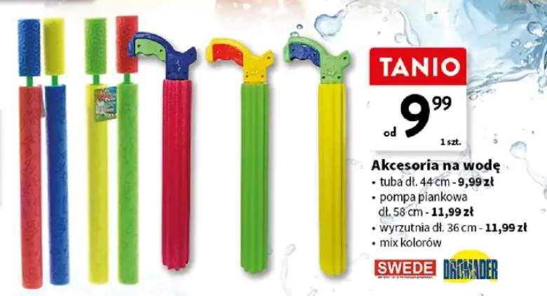 Akcesoria na wodę wyrzutnia dł. 36cm SWEDE