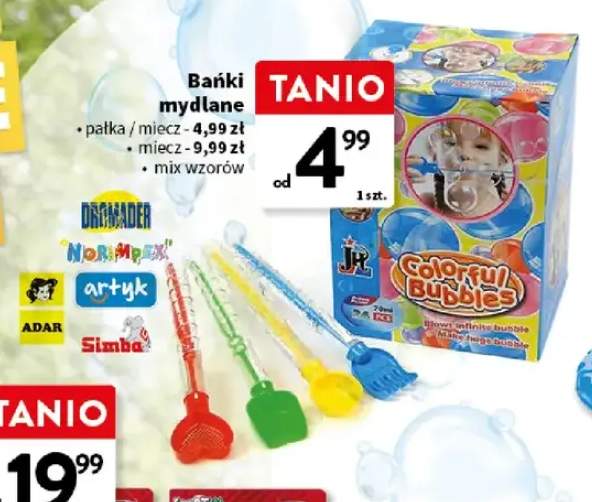 Bańki mydlane miecz