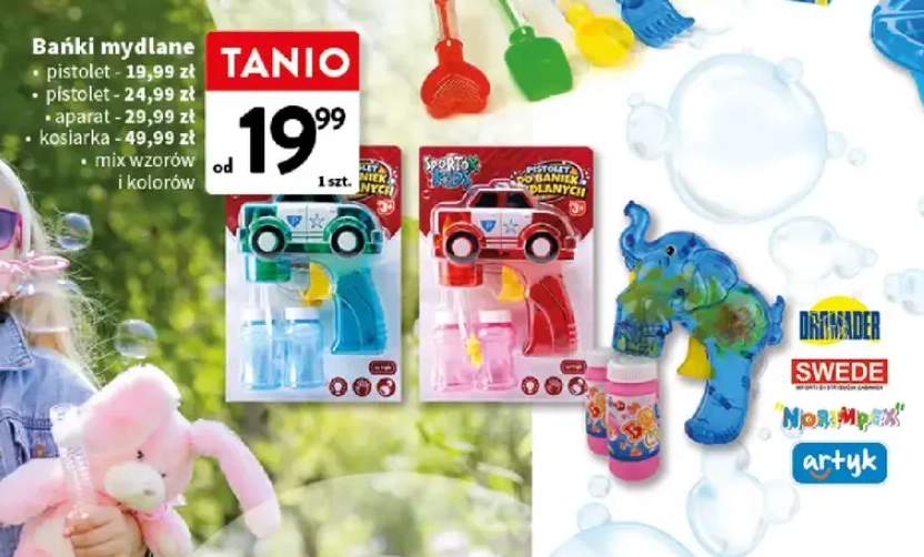 Bańki mydlane pistolet