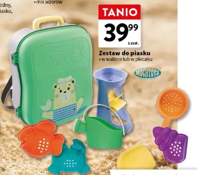 Zestaw do piasku w walizce MOCHTOYS