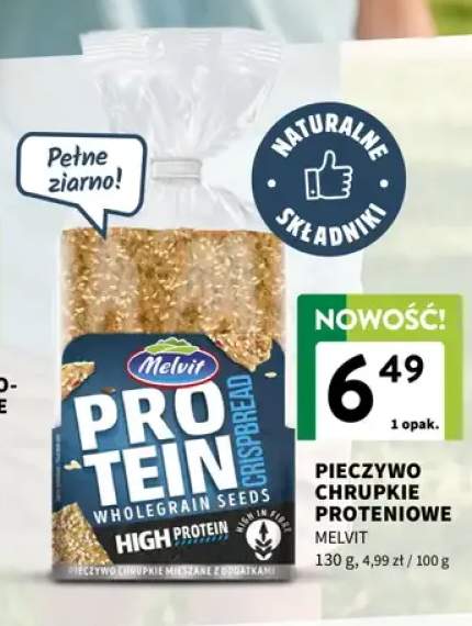 Pieczywo chrupkie proteinowe Melvit ProTein