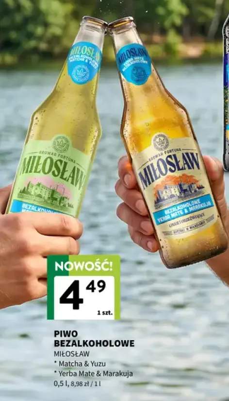 Piwo bezalkoholowe Miłosław Yerba Mate & Marakuja