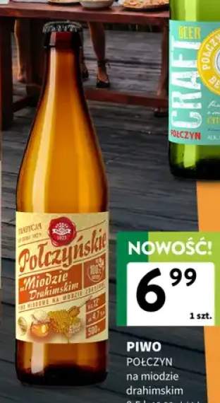 Piwo Połczyn na miodzie drahimskim