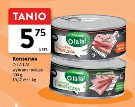 Konserwa Turystyczna O la la!