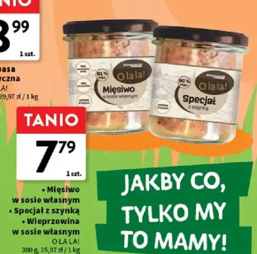 Mięsiwo w sosie własnym O la la!