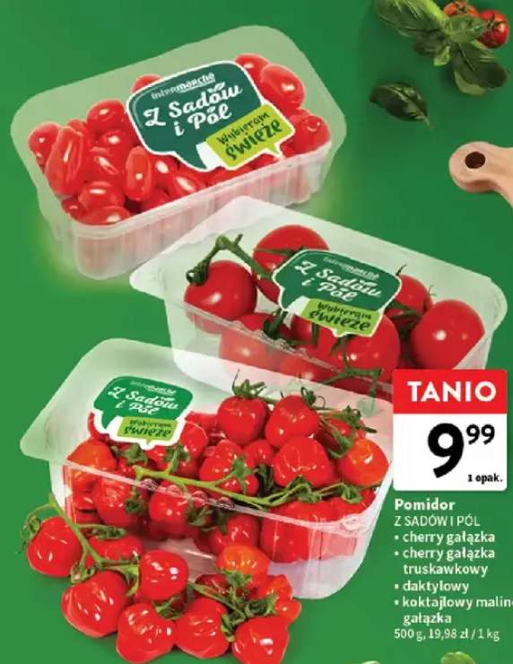 Pomidor koktajlowy malinowy gałązka Z Sadów i Pól