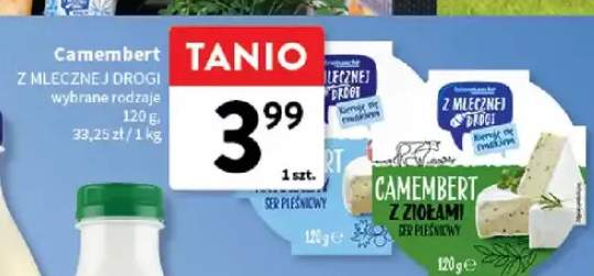 Ser Camembert z ziołami Z Mlecznej Drogi