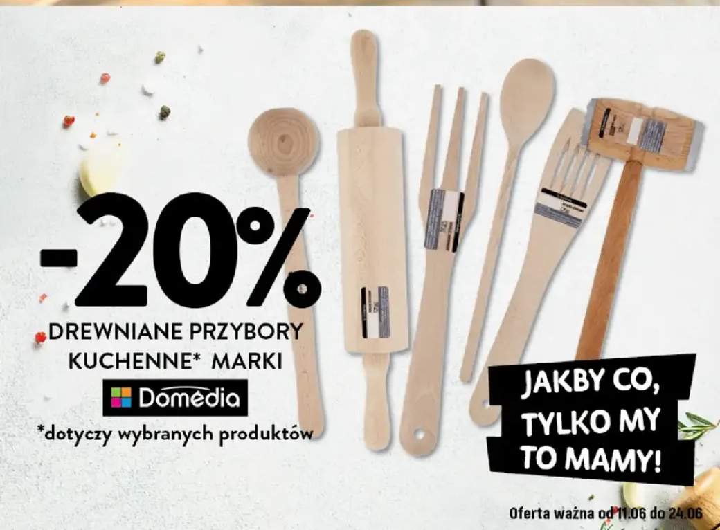 Drewniane przybory kuchenne Domedia