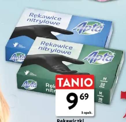 Rękawiczki nitrylowe Apta