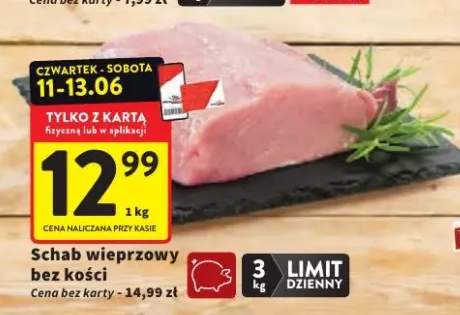 Schab wieprzowy bez kości