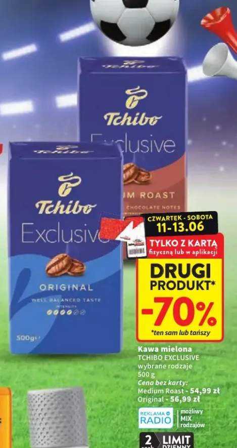 Kawa mielona Tchibo Exclusive Original