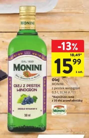 Olej z pestek winogron Monini