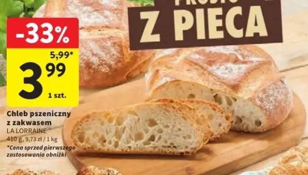 Chleb pszeniczny z zakwasem La Lorraine