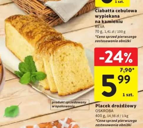 Placek drożdżowy Oskroba