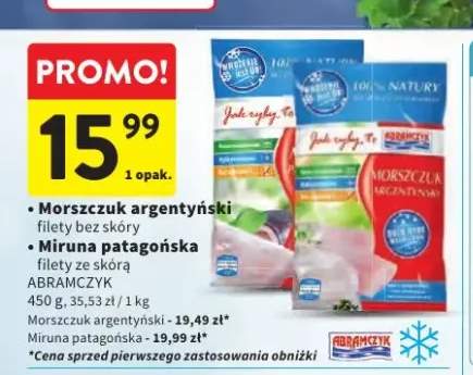 Morszczuk argentyński filety bez skóry Abramczyk