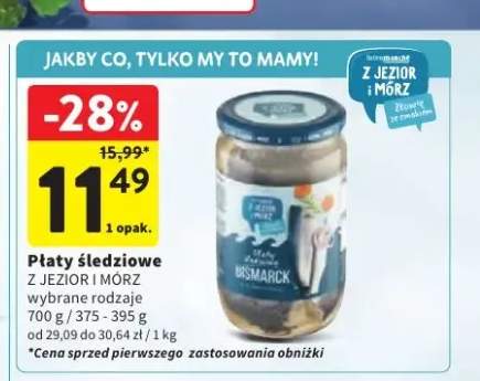 Płaty śledziowe Z Jezior i Mórz