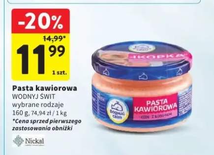Pasta kawiorowa Wodnyj Świt