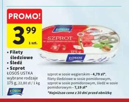 Filety śledziowe Łosoś Ustka