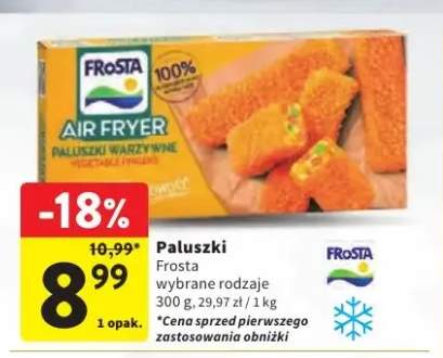 Paluszki warzywne Frosta Air Fryer