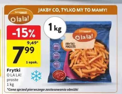 Frytki proste O la la!
