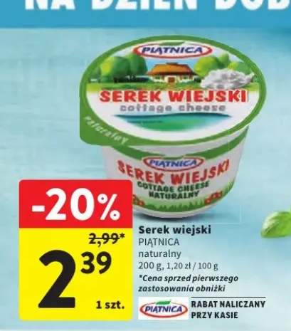 Serek wiejski naturalny Piątnica