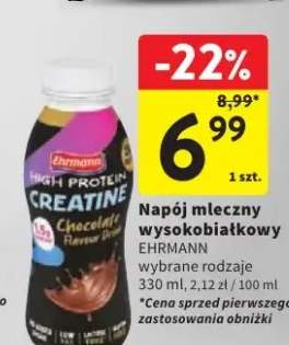 Napój mleczny wysokobiałkowy Ehrmann o smaku czekoladowym
