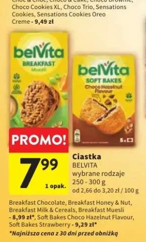 Ciastka belVita Breakfast Milk & Cereals